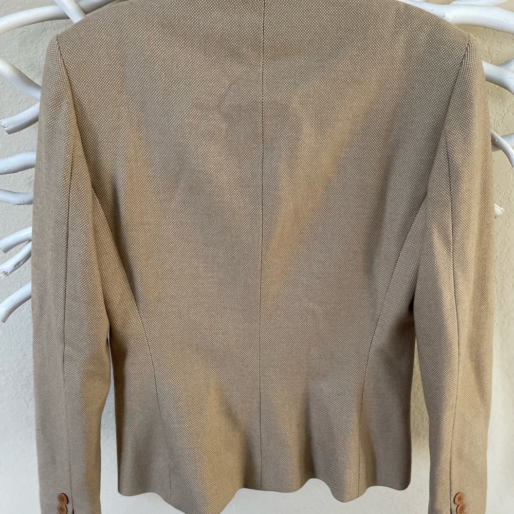 Ralph Lauren Black Label tan blazer - Picture 2 of 10